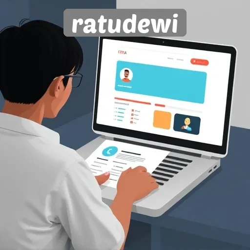 Tampilan User Interface Ratudewi yang Ramah Pengguna